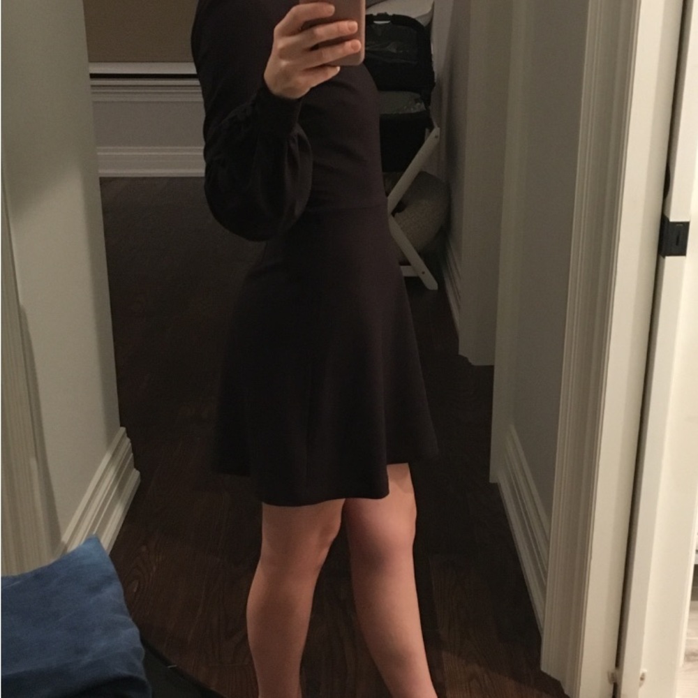 A.L.C. Chic Black Long Sleeve Dress